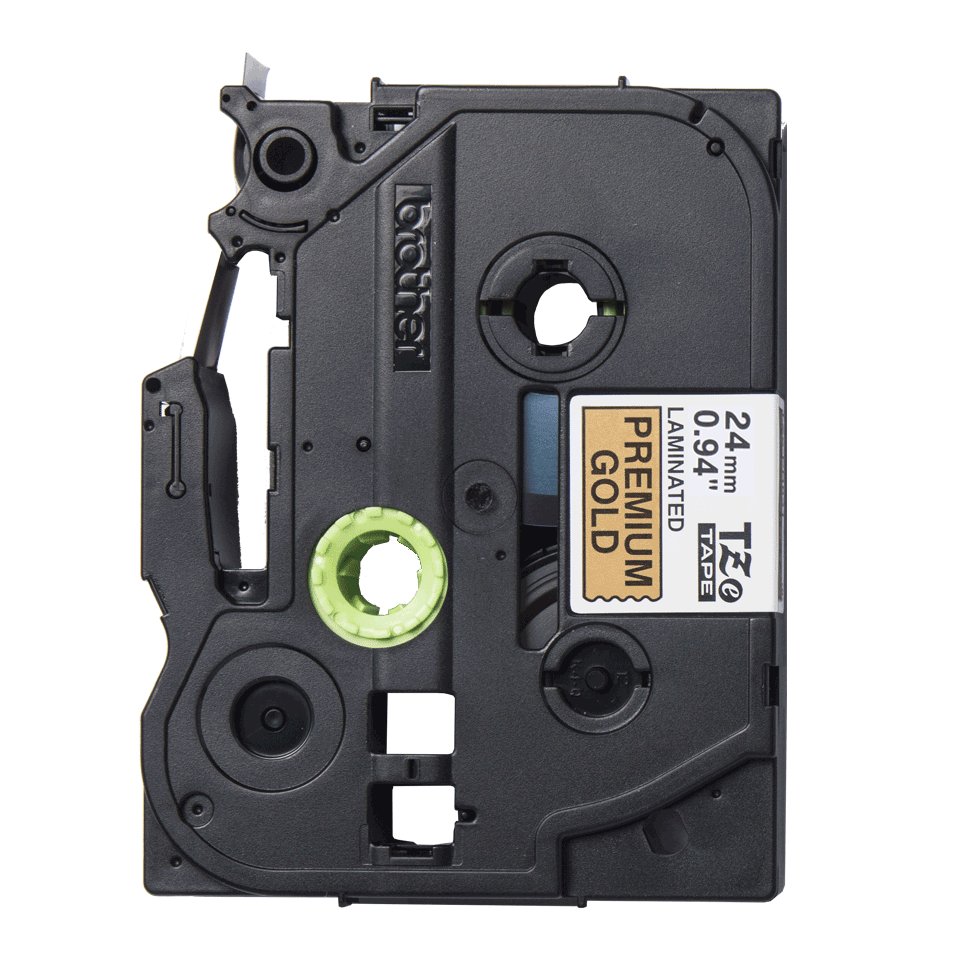 Cassette à ruban d’étiquette TZe-PR851 Brother originale – noir sur or premium, 24 mm de large 2